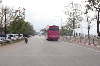 Vientiane Capital Launches New Traffic Directions on 9 Routes for BRT Rollout